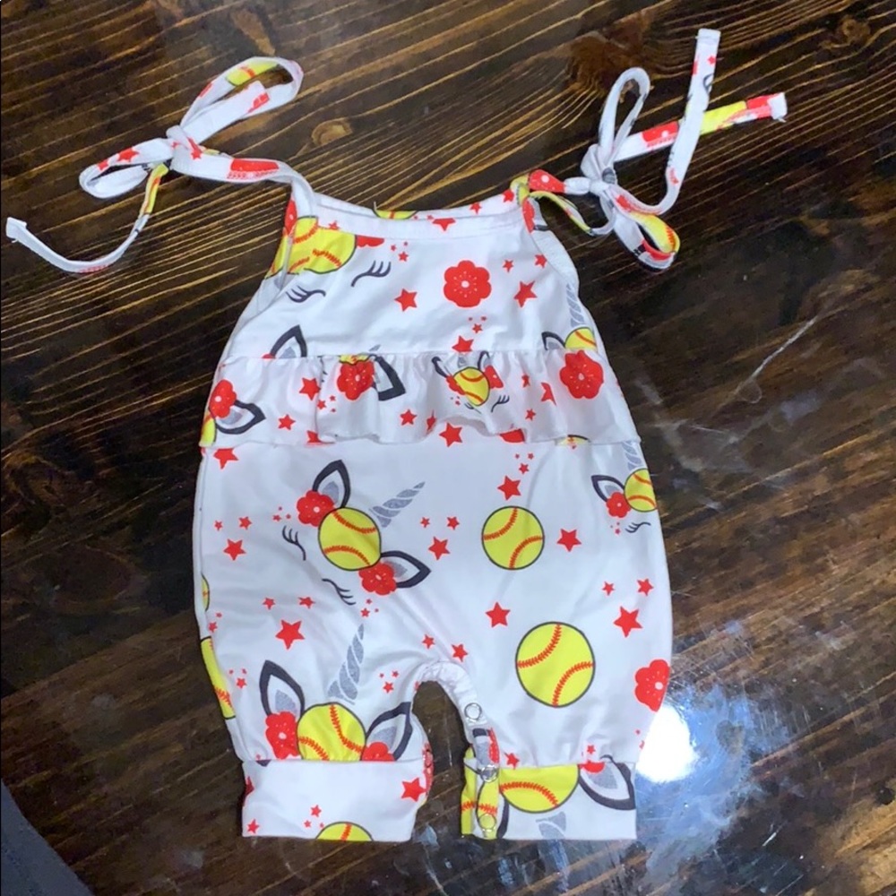 Softball onesie.
